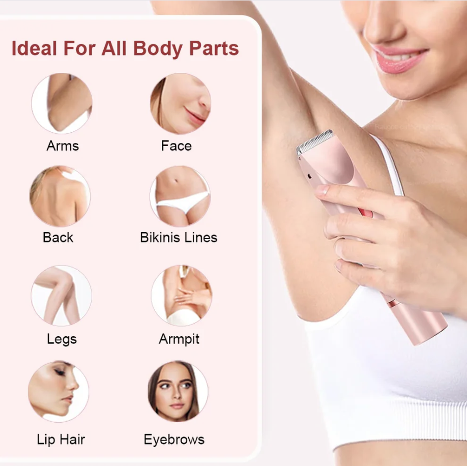 Varche 2 in 1 Women Body Shaver